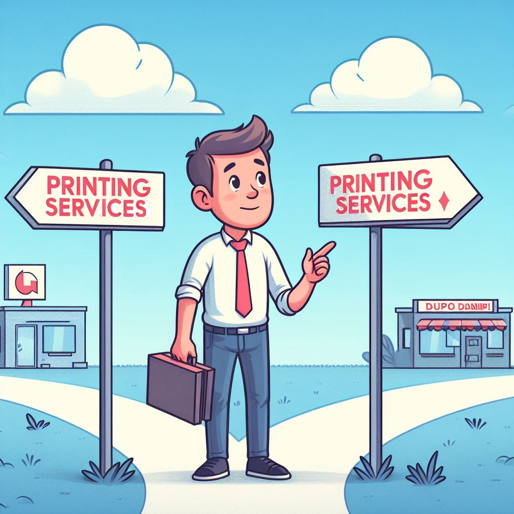 Picking a printing services provider