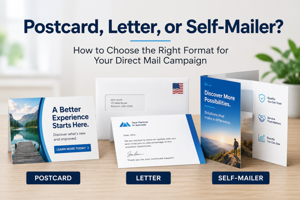 Postcard Letter Self-Mailer